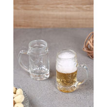 Oberglas Isar Beer Tasting Small Mugs 40ml, Set Of 3, Transparent