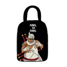 Crazy Corner Fool Ya Fool Naruto Printed Insulated Canvas Lunch Bag