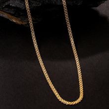 VIRAASI Men Gold Plated Statement Link Chain