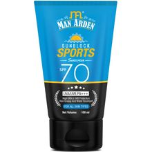 Man Arden Sun Block Sports Sunscreen SPF 70 - For All Skin Types - UVA/UVB PA+++