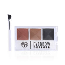 PAC Eyebrow Definer Palette 3 colors - Fill, Sculpt & Define Natural Looking Brows