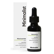 Minimalist 10% Niacinamide Face Serum With Matmarine + Zinc For Reducing Oil & Blemishes