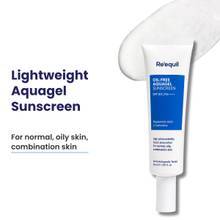 Re'equil Oil Free Aquagel Sunscreen SPF 50 PA++++