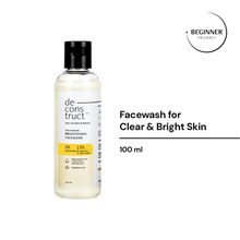 Deconstruct Brightening Face Wash with 2% Niacinamide, Evens Tone & Reduces Pigmentation