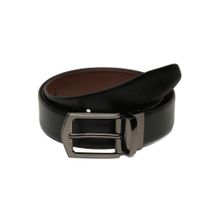 TEAKWOOD LEATHERS Men Solid Formal Reversible Black & Brown Leather Belt
