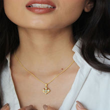 Tipsyfly Maya Kundan Pendant Necklace