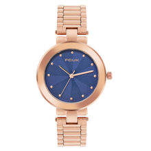 FCUK Blue Dial Analog Watch For Women - FK00028B (M)