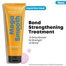 Matrix Mega Smooth Sulfate-Free Liquid Hair Mask with Squalene for 5X Stronger Hair