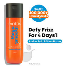 Matrix Mega Smooth Professional Shampoo For Frizzy Hair, For All Hair Types, Paraben-Free