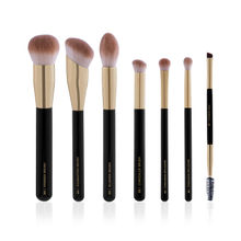 PAC Beginner Basic Face & Eye Brush Kit - Sturdy Sleek Handles, Densely Packed Soft Bristles