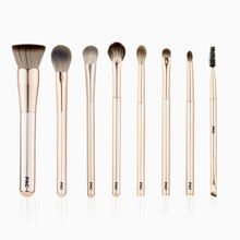 PAC Everyday Glam Brush Kit - Ultra Luxe Handles, All in One Set for Versatile Looks, Elegant Pouch