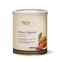 Rica Almond Liposoluble Wax For Sensitive Skin With Glyceryl Rosinate & Natural Beeswax