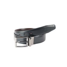 ZEVORA Men Reversible Metro Black Belt