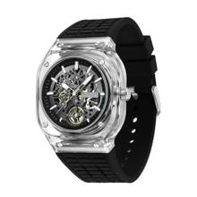 French Connection Men Transparent Skeleton Style Analog Watch - FCG01B (M)