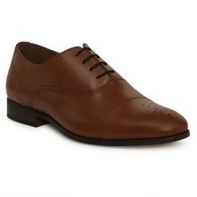 Red Tape Men Tan Oxfords Shoes