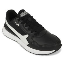 Campus Men Stom Black & White Casual Sneakers