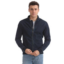 Aeropostale Regular Fit Denim Bomber Jacket