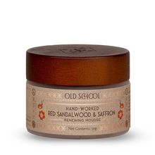 Old School Hand-Worked Red Sandalwood And Saffron Renewing Mousse Face Moisturiser