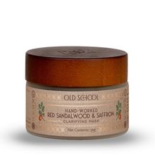Old School Hand-Worked Red Sandalwood And Saffron Clarifying Face Mask