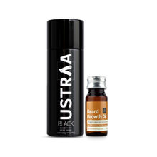 Ustraa Black Deodorant & Beard Growth Oil