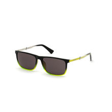 Diesel Square Sunglasses with Smoke Lens for Unisex