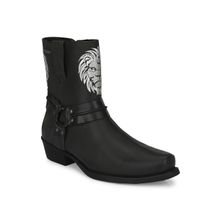 Delize Matt Brown Solid Mens Italian Oily Leather Riding Boots