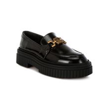 London Rag Women Black Loafers