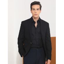 RARE RABBIT Barton Black Premium Stretch Blazer