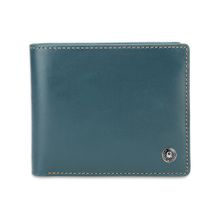 United Colors of Benetton Bron Men Leather Wallet - Teal