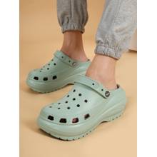 Yoho Women Blue Jumbo Clogs