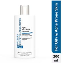 FCL Alpha Beta Acne Cleanser, Reduces Pimples, Sebum, Deep Pore Cleansing & NonComedogenic