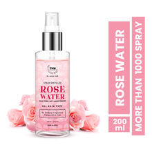 TNW The Natural Wash 100% Steam Distilled Rose Water Face Toner Spray,Make Up Remover,Gulab Jal