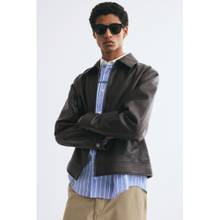 H&M Men Brown Collared jacket