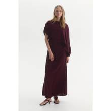 H&M Women Maroon Mama Cape-Detail Nursing Dress