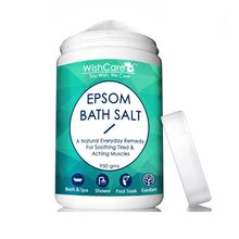 WishCare Pure Epsom Bath Salt - Bath Salts for Calming & Relaxing Body Muscles