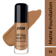 Nykaa All Day Matte Long Wear Liquid Foundation For Normal To Combination Skin - Honey 13
