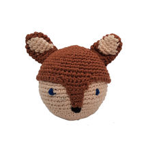 Captain Zack Crochet Fox Dog Toy