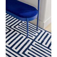 Rugberry Tetris Wool & Silk Rug Multi-Color (6x6 feet)