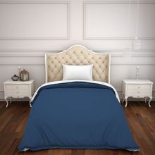 Spaces Hygro Cotton Blue Solid 300 Tc 1 Single Duvet Cover