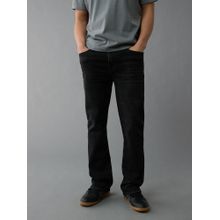 American Eagle Men Always Black Easyflex Slim Bootcut Jeans