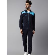 Shiv Naresh Men Colourblock Running Jacket & Trackpant (Set of 2)