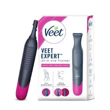 Veet Expert All-In-One Women'S Trimmer For Full Body, Bikini, Face & Eyebrow Grooming Trimmer