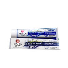 Ayouthveda Ayurvedic Mint Gel Toothpaste with Menthol & Cardamom for Fresh Breath