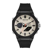 Reaction Kenneth Cole Beige Round Dial Multi Function Watch for Men-KRWGP0069109