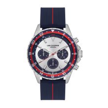 Lee Cooper Men Multifunction Silver Round Dial Watch - LC07210.339 (M)