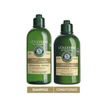 L'Occitane Volumising Hair Combo With Shampoo & Conditioner Contains Rosemary Oil