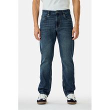 Snitch Dark Blue Denim Comfortable Casual Jeans for Men