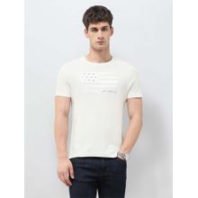 U.S. Polo Assn. Denim Co. Men's Printed Denim Legacy White T-shirt