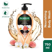 Palmolive White Orchid & Fig Oil Luminous Oils Rejuvenating, Nourishing Body Wash