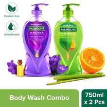 Palmolive Aroma Absolute Relax & Aroma Morning Tonic Body Wash Combo